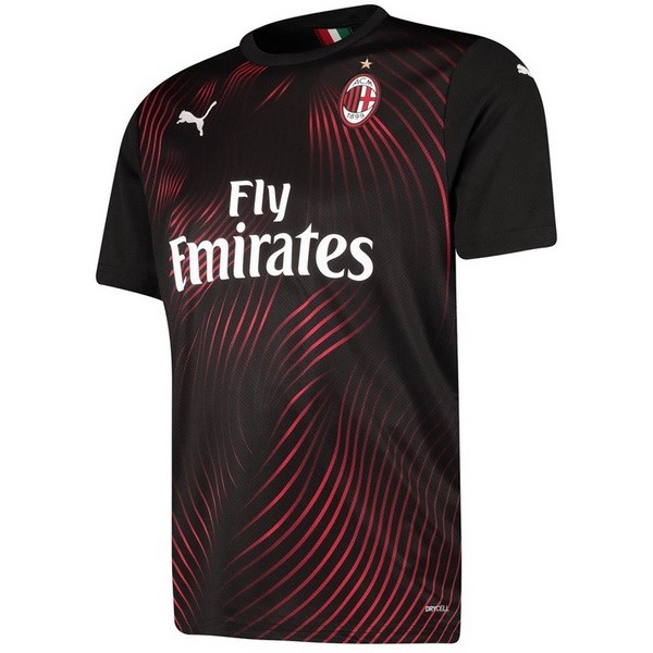 Tailandia Camiseta AC Milan Replica Tercera Ropa 2019/20 Negro